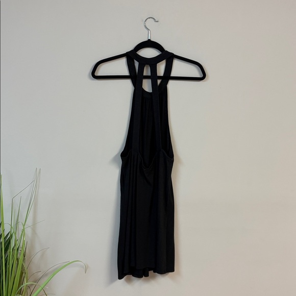 Holster Black Sleeveless Halter cover-up size S - Picture 4 of 4